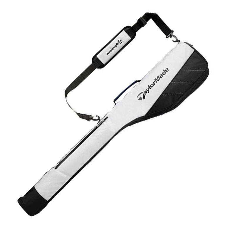 TAYLORMADE True-Lite Range Bag (White/Black)