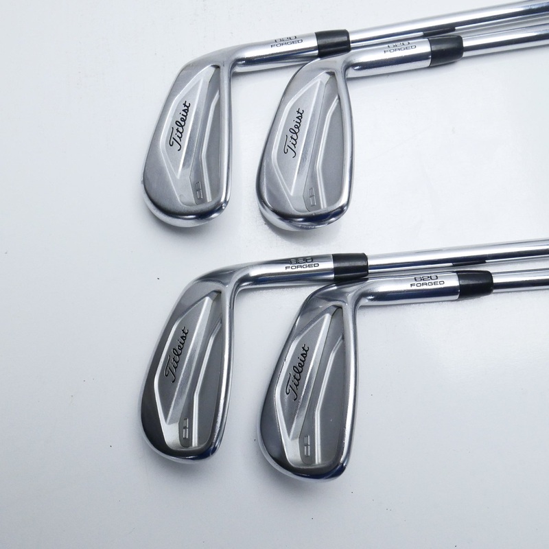 Used Titleist 620 CB Iron Set / 7 – PW / Stiff Flex