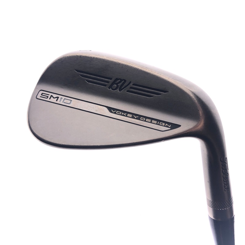 Used Titleist Vokey SM10 Nickel Gap Wedge / 50.0 Degrees / Wedge Flex