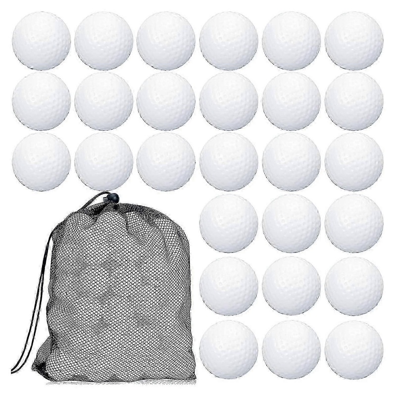 100-Pack Hollow Practice Golf Balls for Training