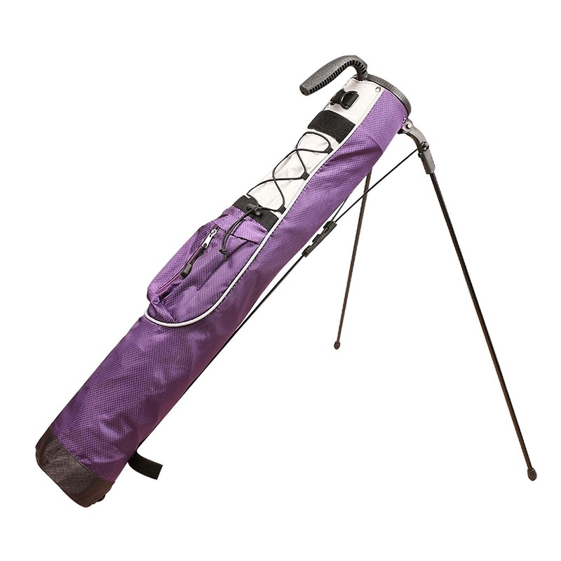 Golf Stand Carry Bag Large Capacity Lightweight Golf Stand Bag for Men Women purple