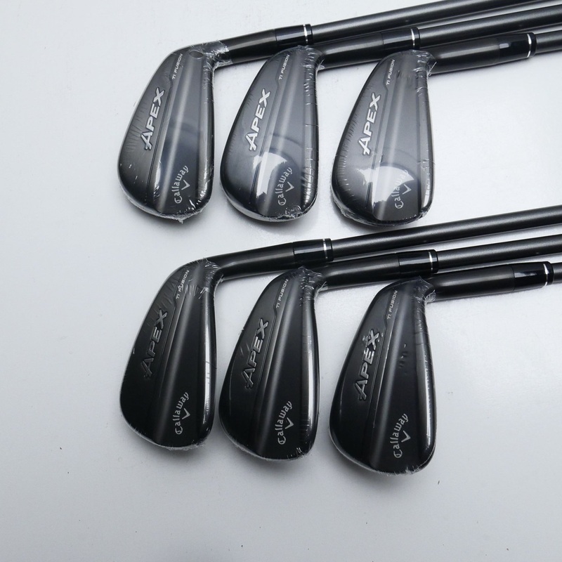 NEW Callaway Apex Ti Fusion Iron Set / 5 – PW / Stiff Flex