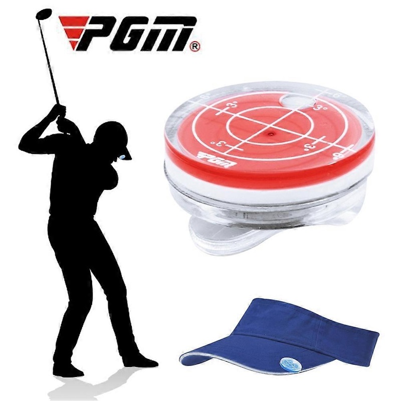 PGM MK011 Magnetic Golf Level Cap Clip Ball Marker PGM MK011 Red