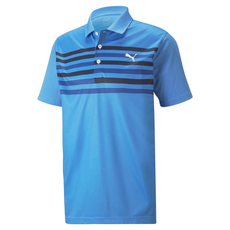 Puma Mens Grint Polo|Marina/Surf the Web|Small|Medium|Large|X Large|2X Large