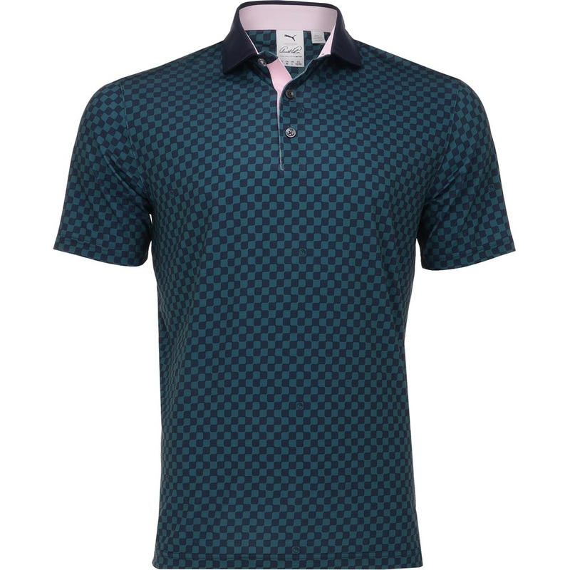 PUMA x Arnold Palmer MATTR Checkered Polo