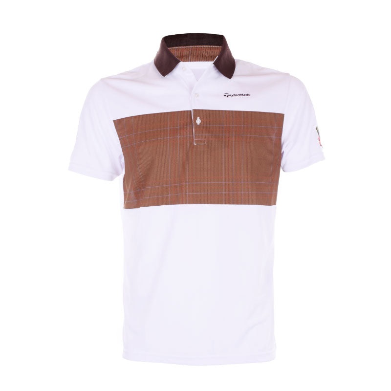 TAYLORMADE British Open Men’s Polo (White/Multi)