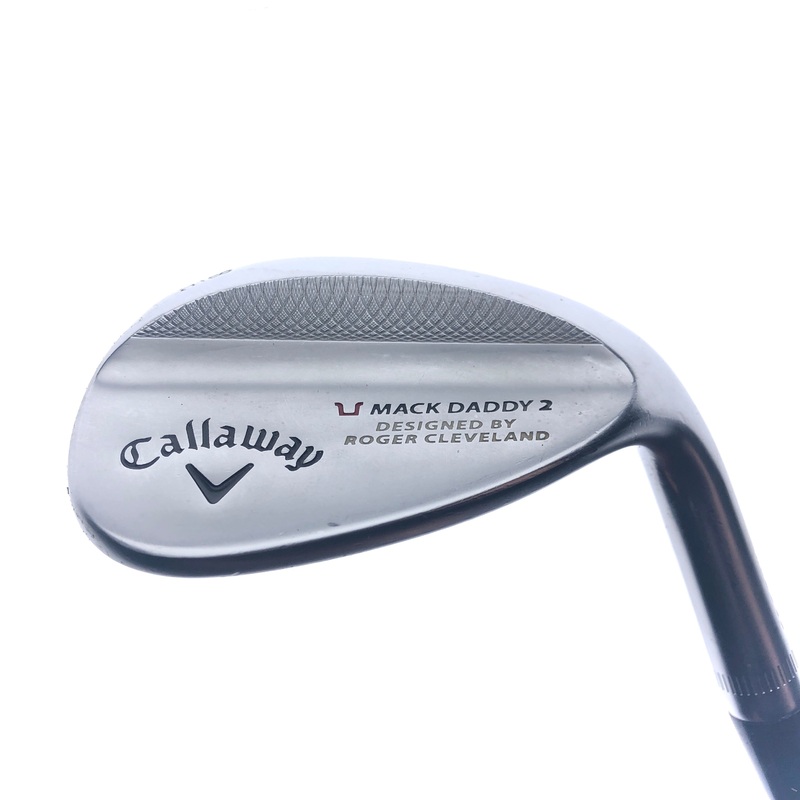 Used Callaway Mack Daddy 2 Chrome Lob Wedge / 58.0 Degrees / Wedge Flex