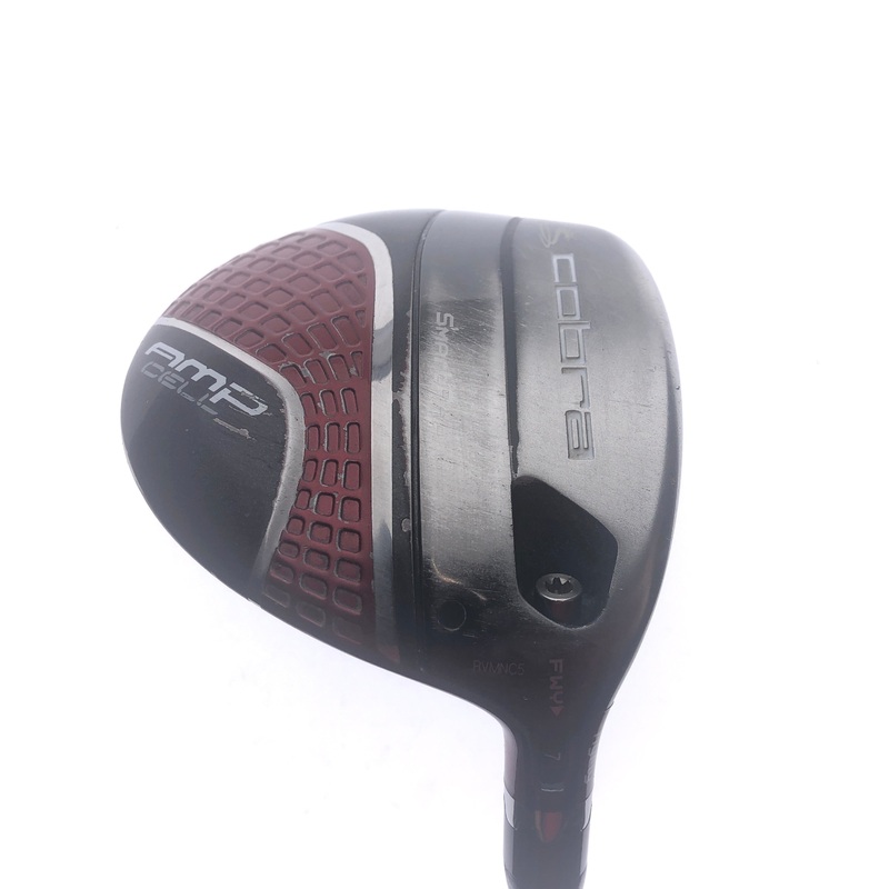 Used Cobra AMP Cell Red 5 Fairway Wood / 18 Degrees / Ladies Flex
