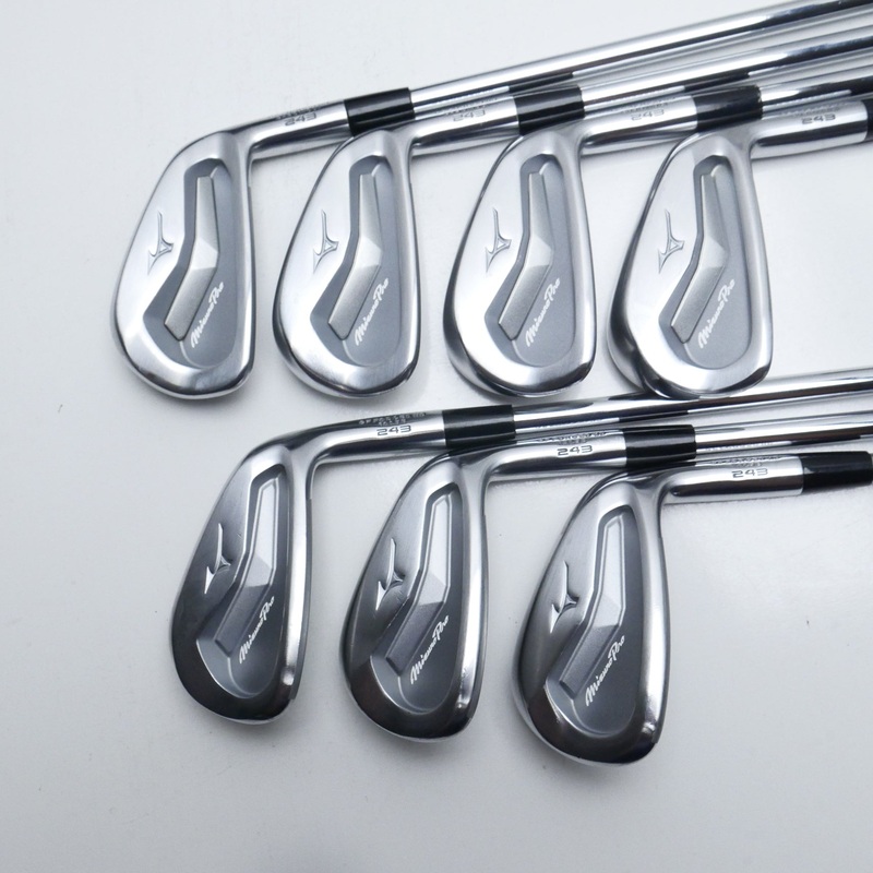 Used Mizuno Pro 243 Iron Set / 4 – PW / Stiff Flex