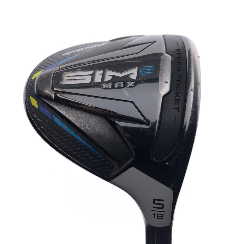 Used TaylorMade Sim2 Max 5 Fairway Wood / 18 Degrees / Stiff Flex