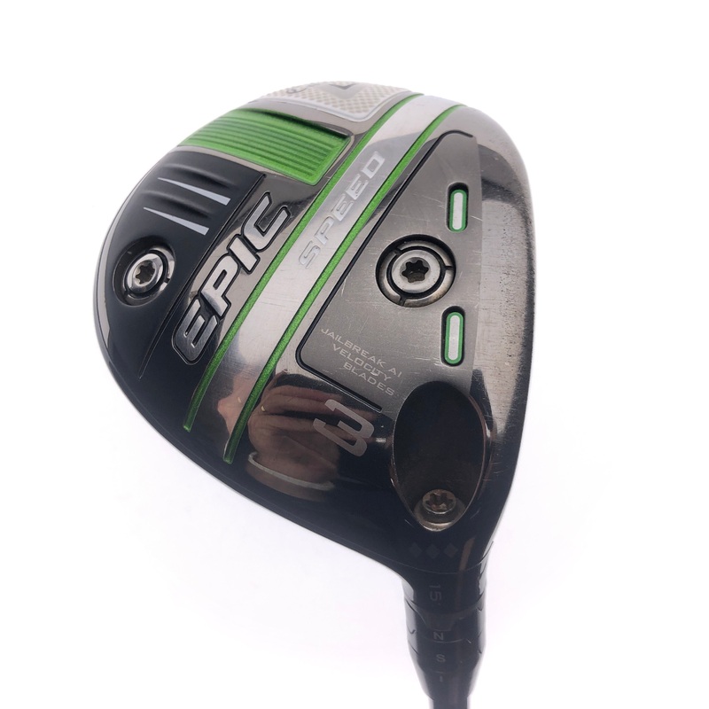 Used TOUR ISSUE Callaway Epic Speed Triple Diamond 3 F’W / 15 Deg / X-Stiff