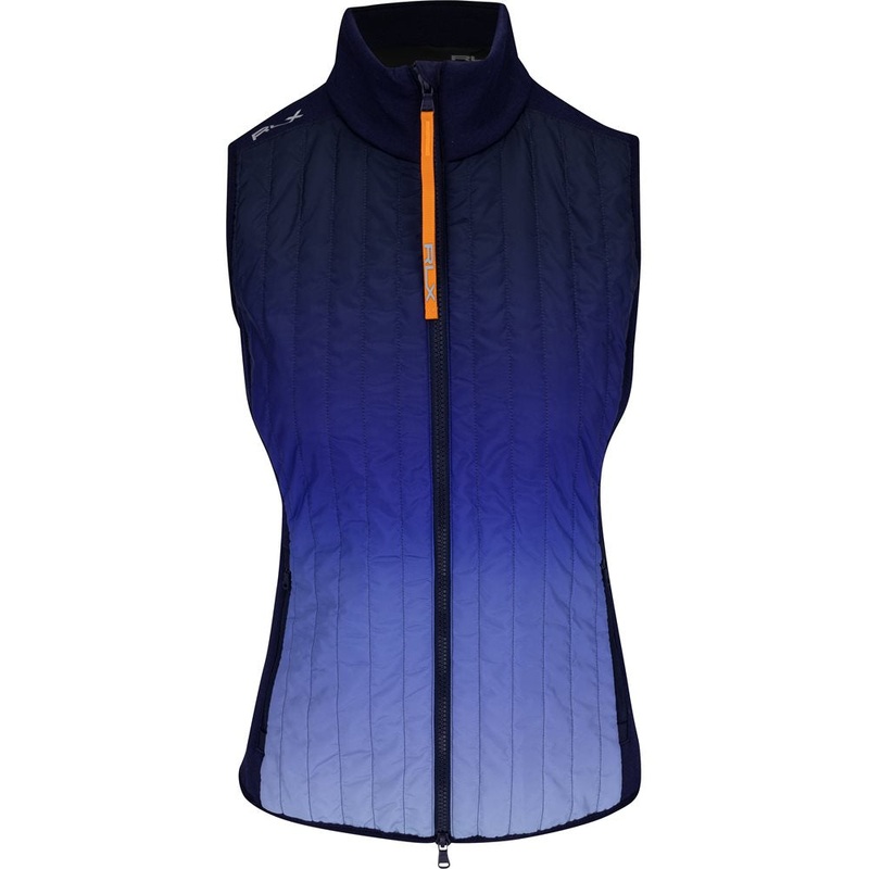 Women’s Performance Cool Wool Nylon Full Zip Print Vest