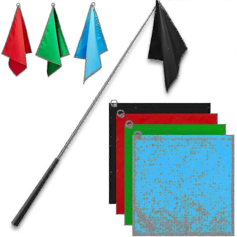 Black Friday Equestrian Training Flag 4 Pieces Equestrian Training Equipment Equestrian Nylon Flag No Flagpole KB