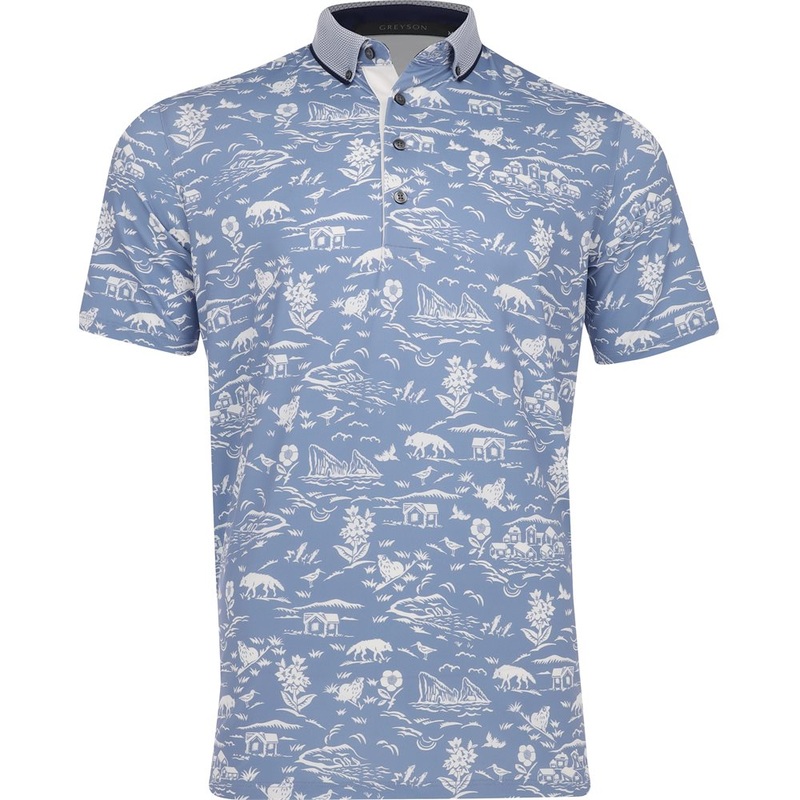 Hidden Village Polo|Cloud|Medium|Large|X-Large|XX-Large