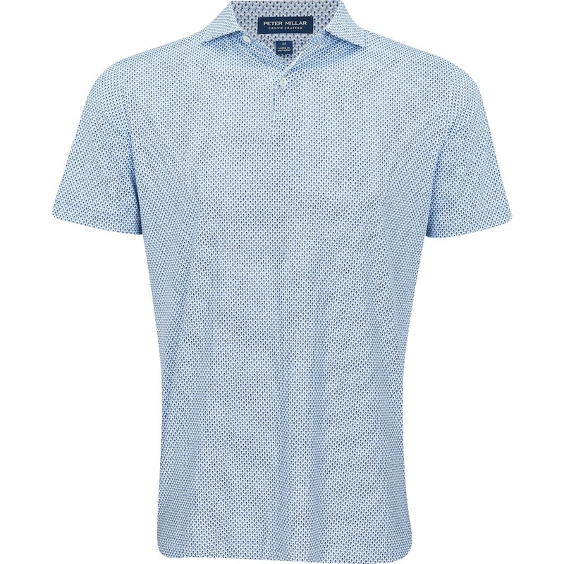 Retro Performance Jersey Polo|Angelite|Small|Medium|Large|X-Large