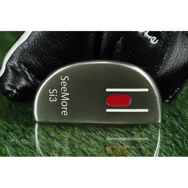 SEEMORE SI3 MID-MALLET PUTTER 35.5 SUPER STROKE GRIP +COVER ~ NICE!!
