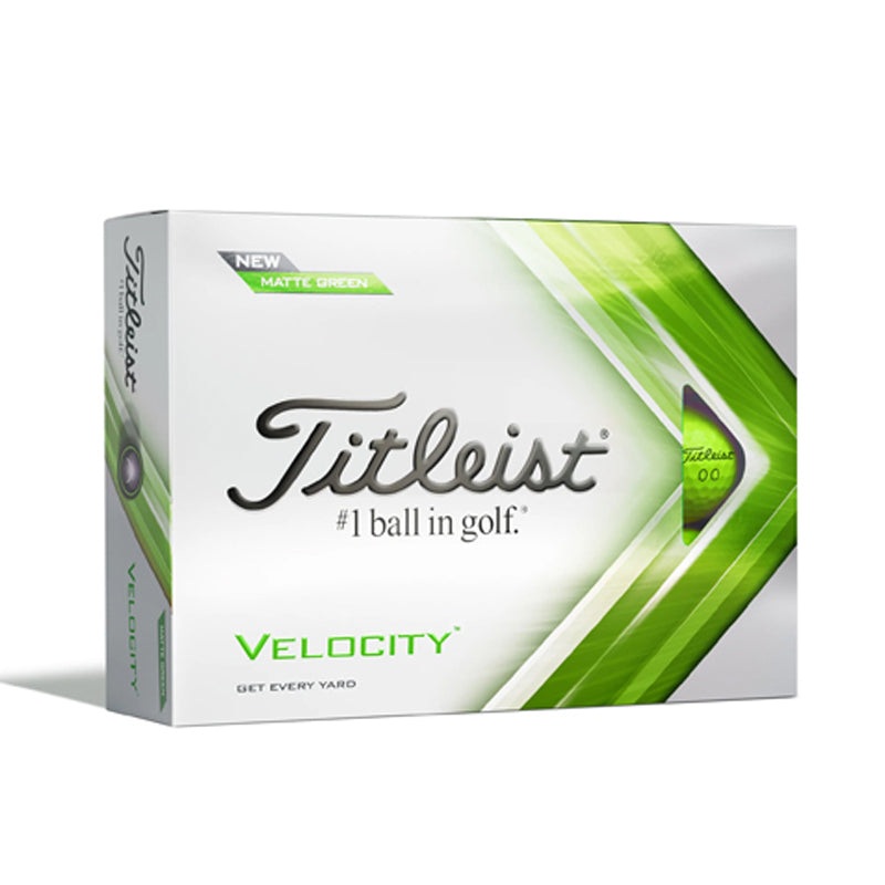 TITLEIST Velocity (2022) (Green) Golf Ball