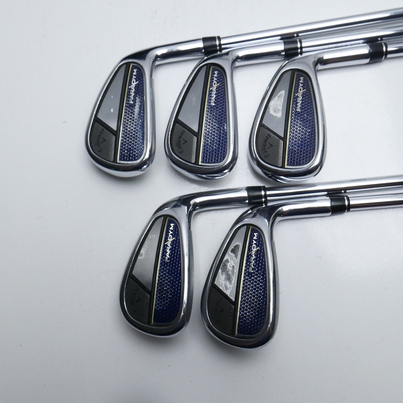 Used Callaway Paradym Iron Set / 6 – PW / Regular Flex