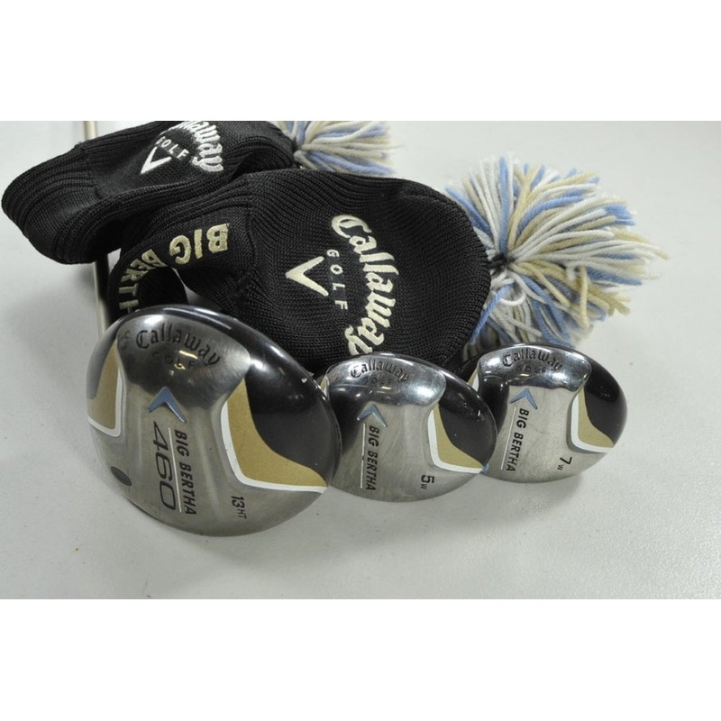 Callaway Big Bertha 460 2007 Ladies 13* HT Driver, 5 and 7 Woods Set RH # 199321