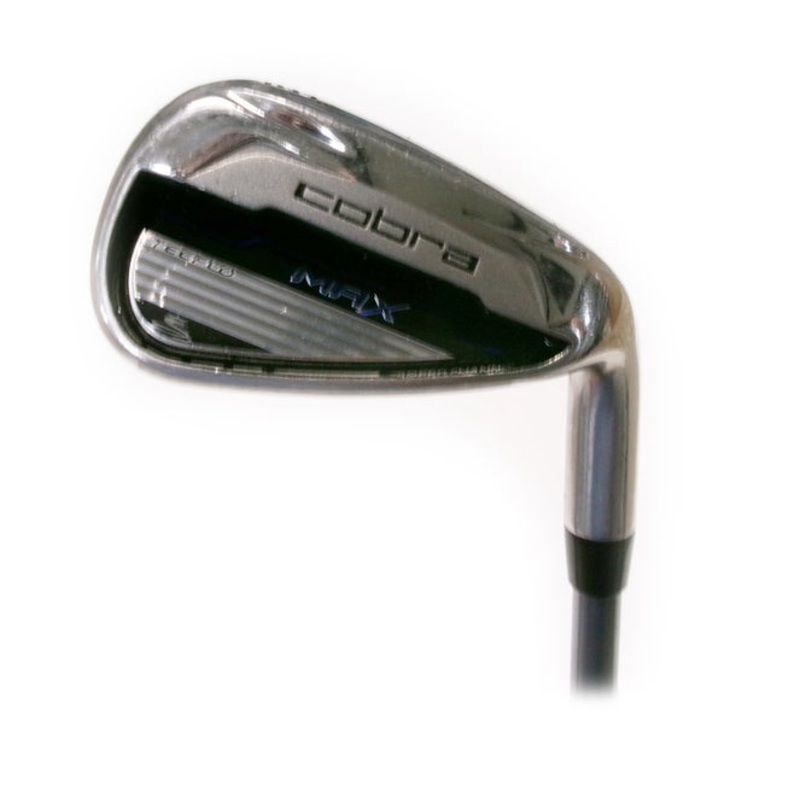 Cobra Max Single 9 Iron Graphite Matrix White Tie X4 Regular Flex