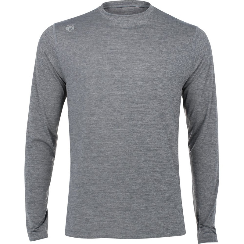 Guide Sport Long Sleeve Shirt|Light Gray Heather|X-Large|Small