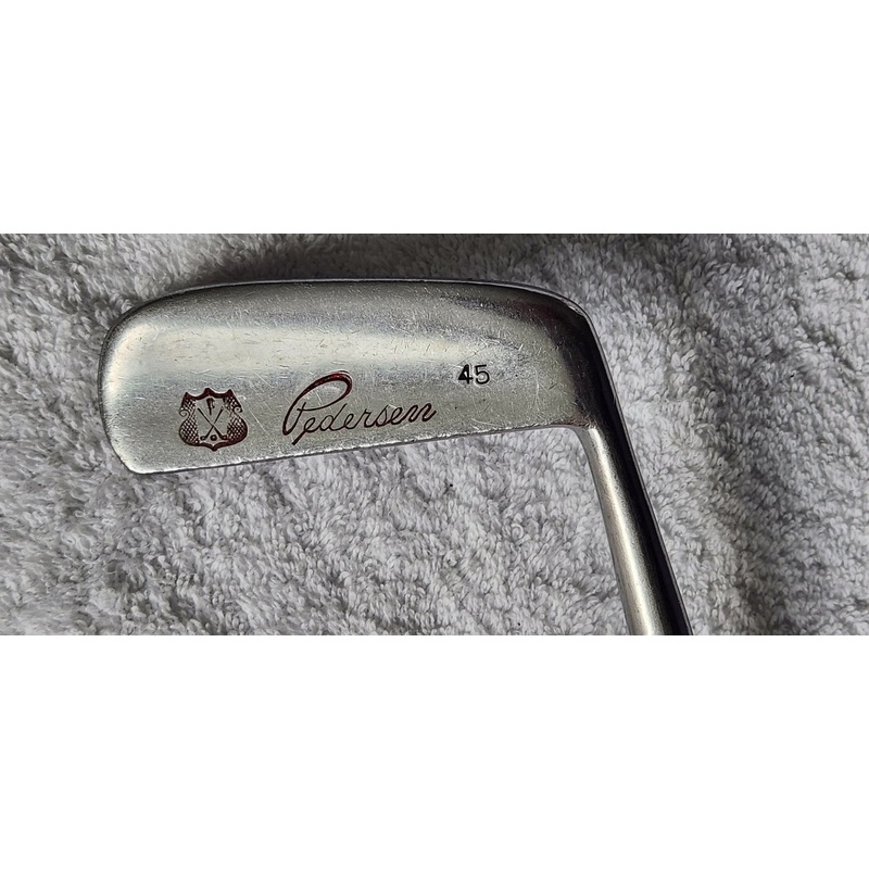 Pedersen 45 Stainless Steel Blade Putter RH; Steel Shaft
