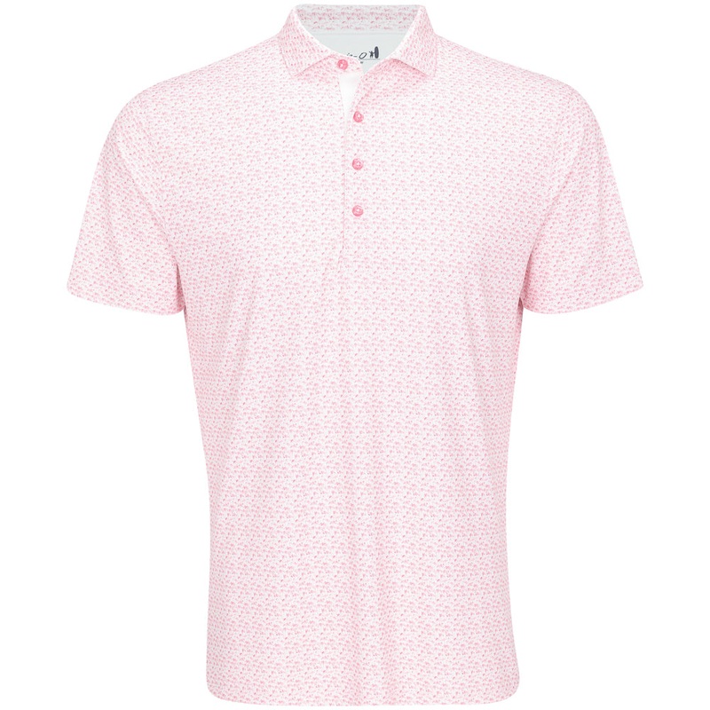Performance Mesh Polo – Flock Yeah Print