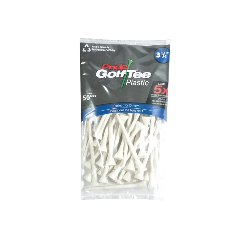 Pride Sports – Plastic Tee – Plastic Golf Tee 3.14 (50Pc)