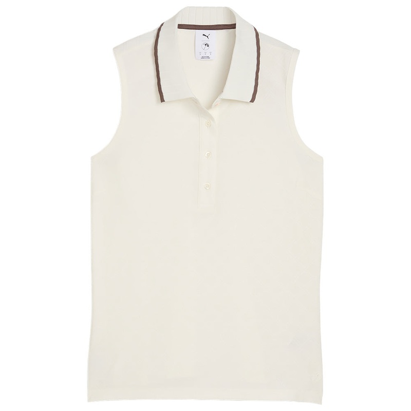 PUMA x Arnold Palmer Women’s Jacquard Sleeveless Polo