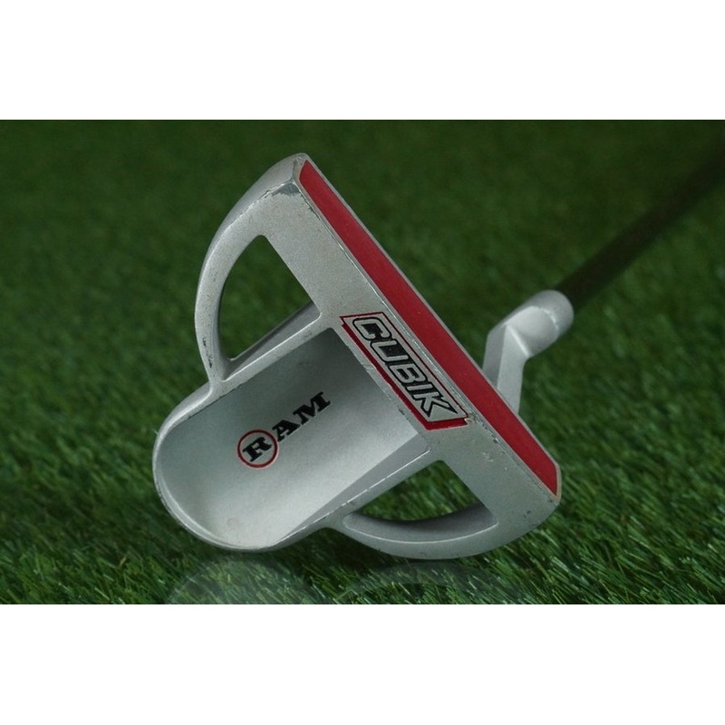 RAM CUBIK MALLET PUTTER 28 KIDS JUNIOR JR. YOUTH GOLF PRIDE GRIP RH ~ L@@K!!