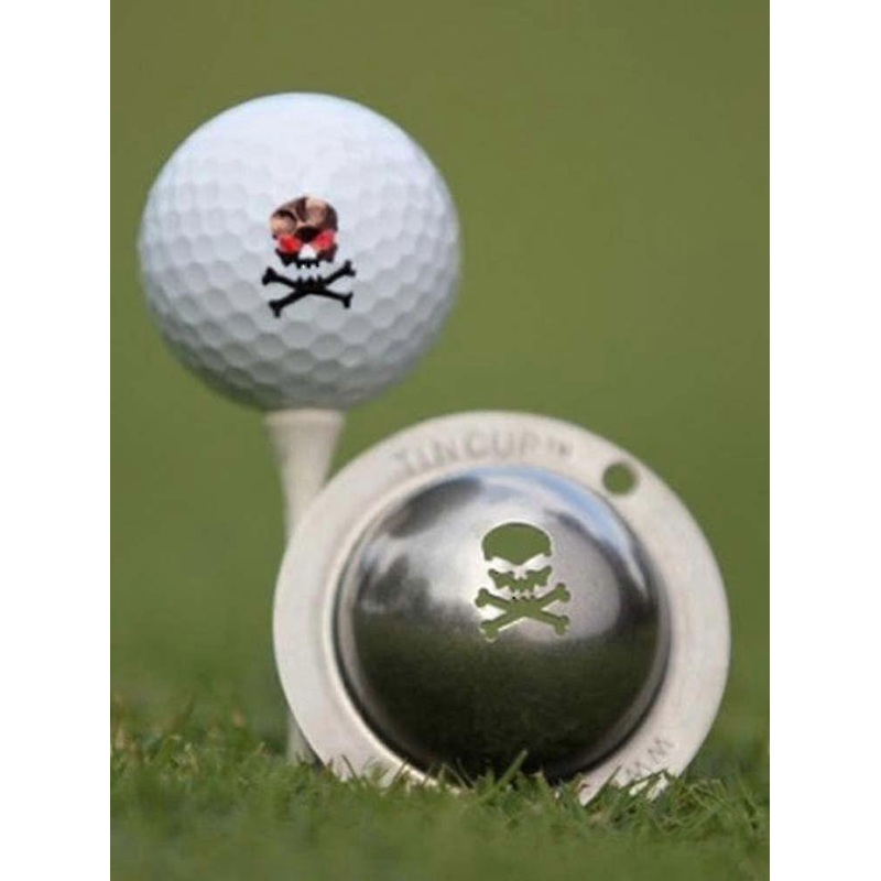 Tin Cup Golf Ball Marker – Custom Alignment Tool – Personalized Golf Accessories
