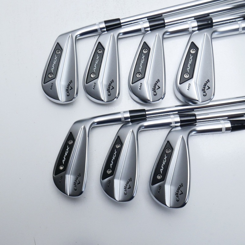 Used Callaway Apex MB 24 Iron Set / 4 – PW / Stiff Flex