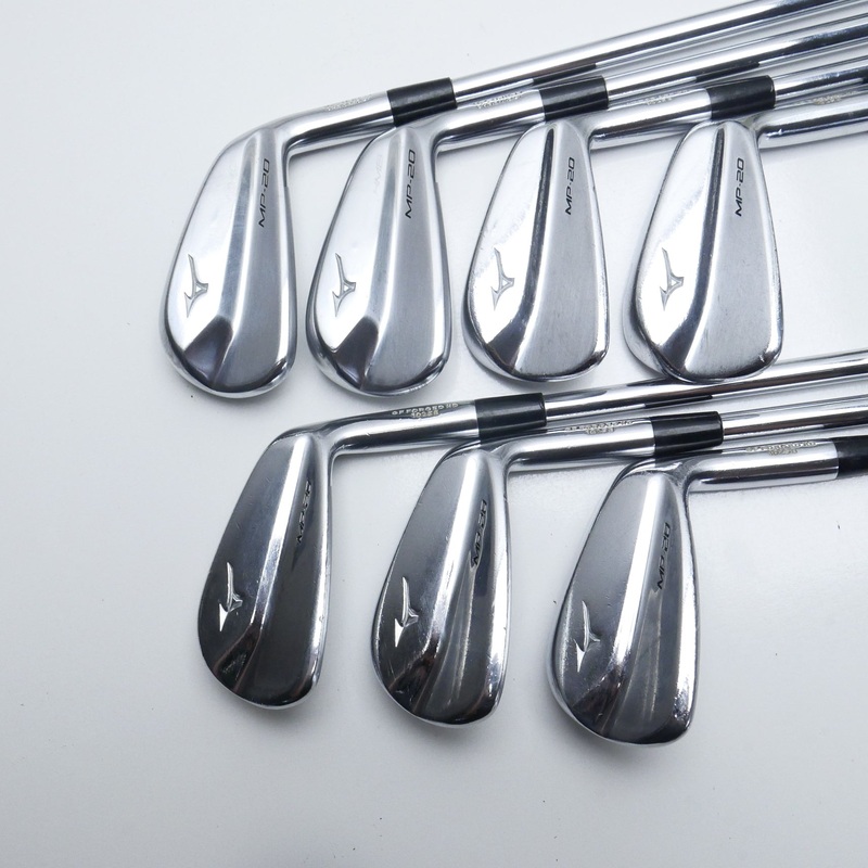 Used Mizuno MP-20 HMB & MP-20 Combo Set Iron Set / 4 – PW / Stiff Flex