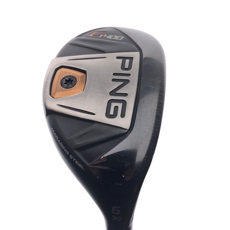Used Ping G400 6 Hybrid / 30 Degrees / Regular Flex