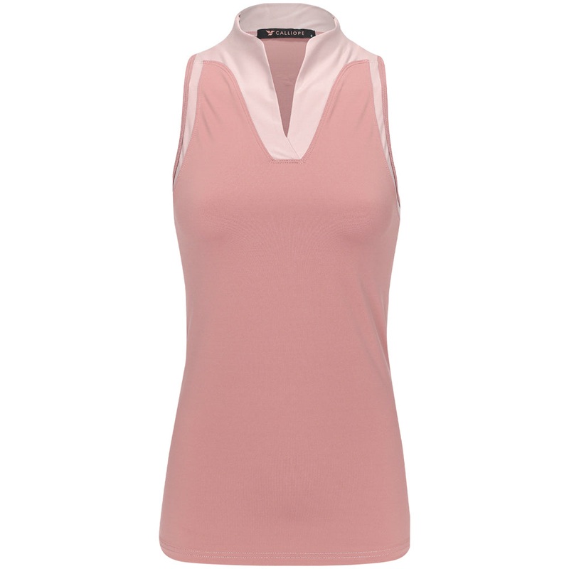 Women’s Lucky In Leather Sleeveless Polo