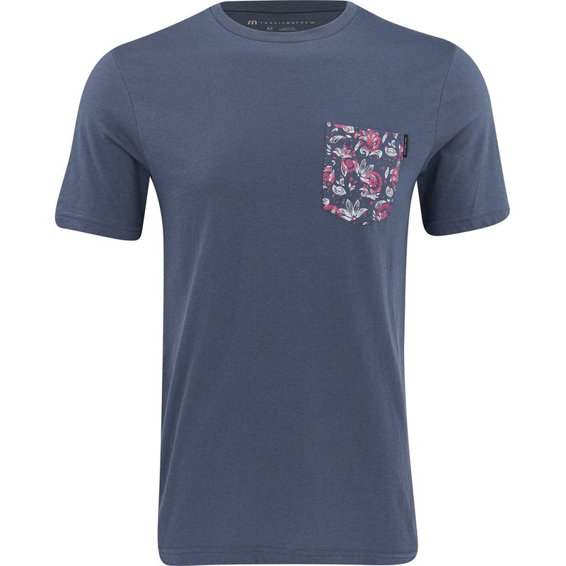 Flourish Pocket Tee|Mood Indigo/Vintage Indigo|Small|Medium|Large|X-Large|XX-Large