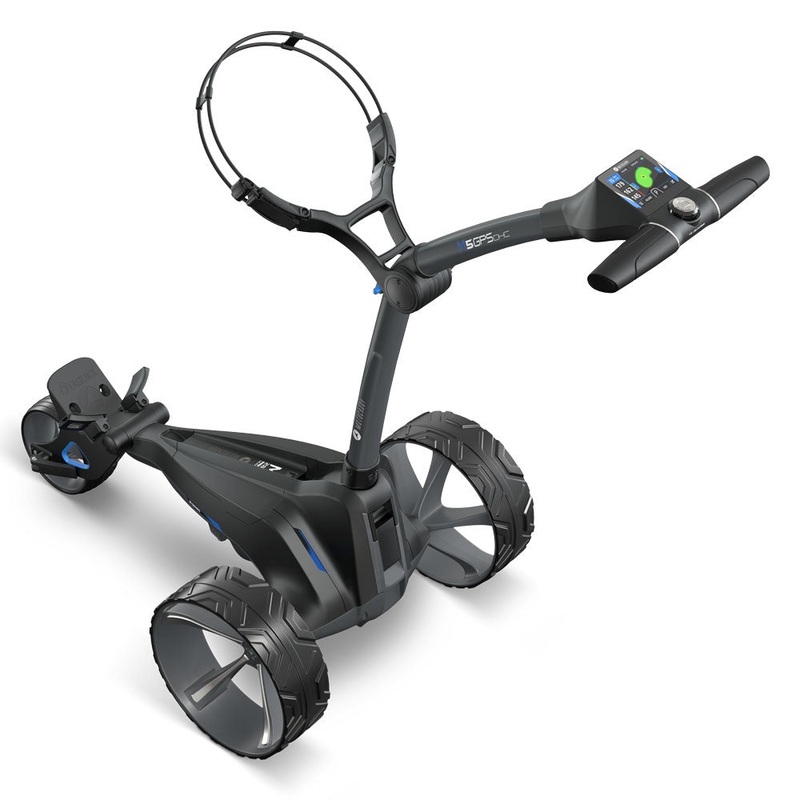 Motocaddy M5 GPS DHC ’24 Electric Trundler – w Lithium Standard battery