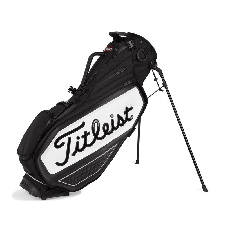 Premium Stand Bag|Black/White
