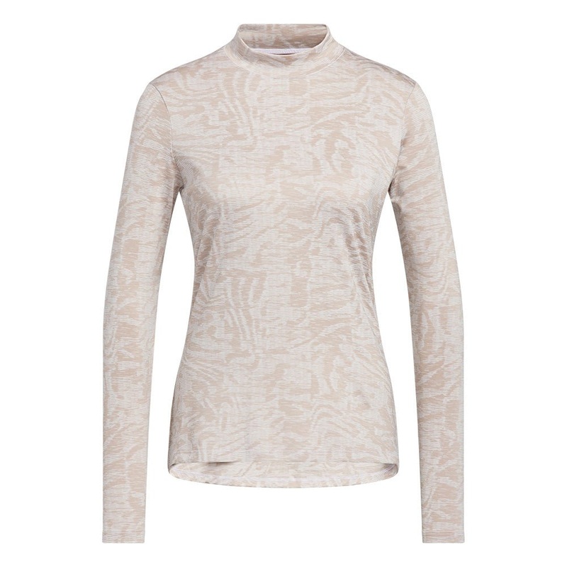 Women’s Ultimate365 Jacquard Long Sleeve Mock Neck Shirt
