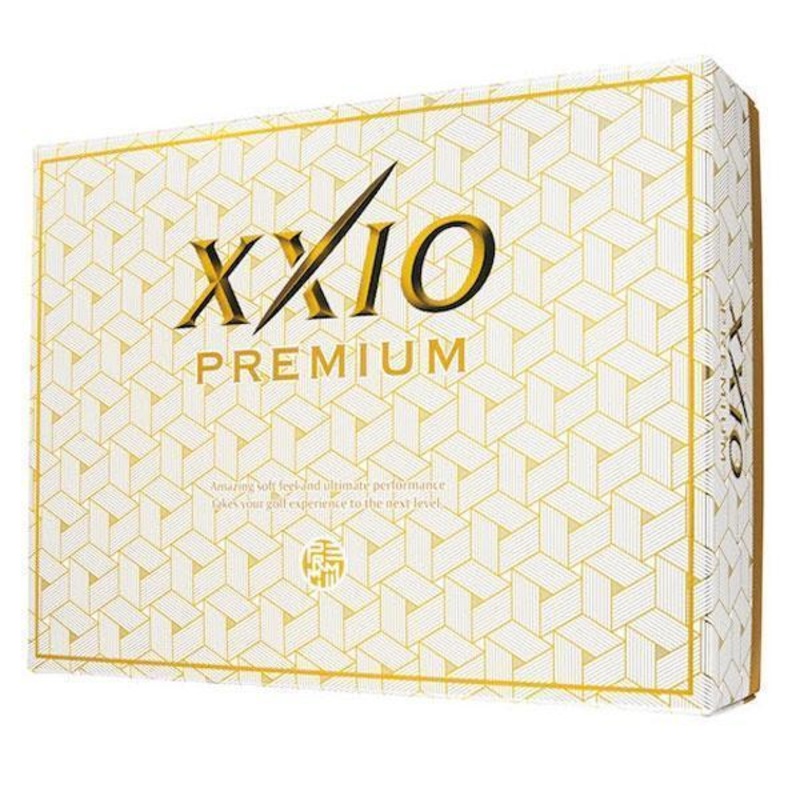 XXIO Premium Gold Golf Balls V6 – Dozen