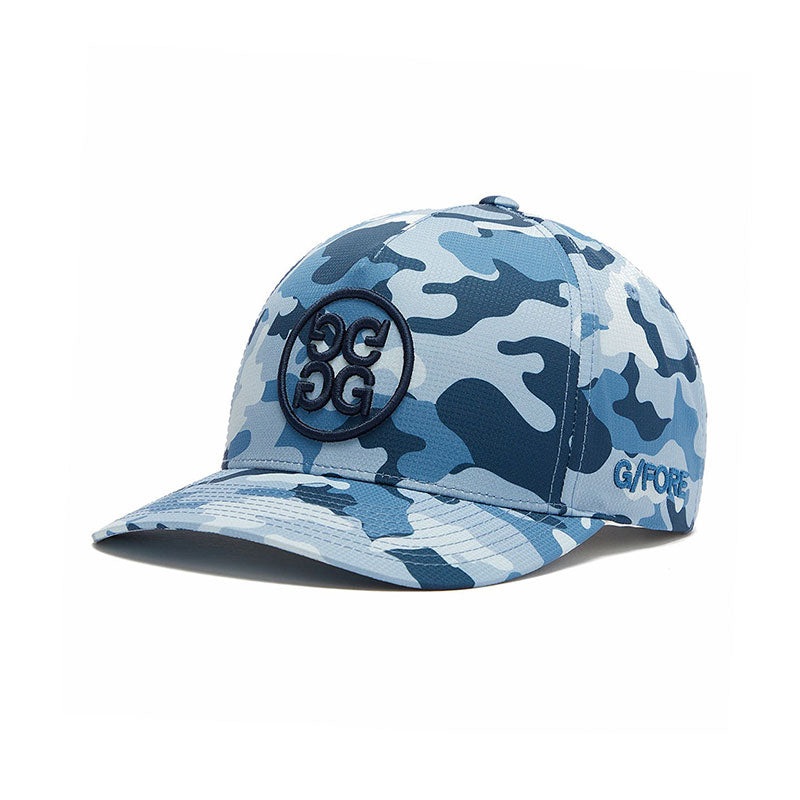 GFORE Circle G’s Camo Ripstop Snapback Men’s Cap (Slate)