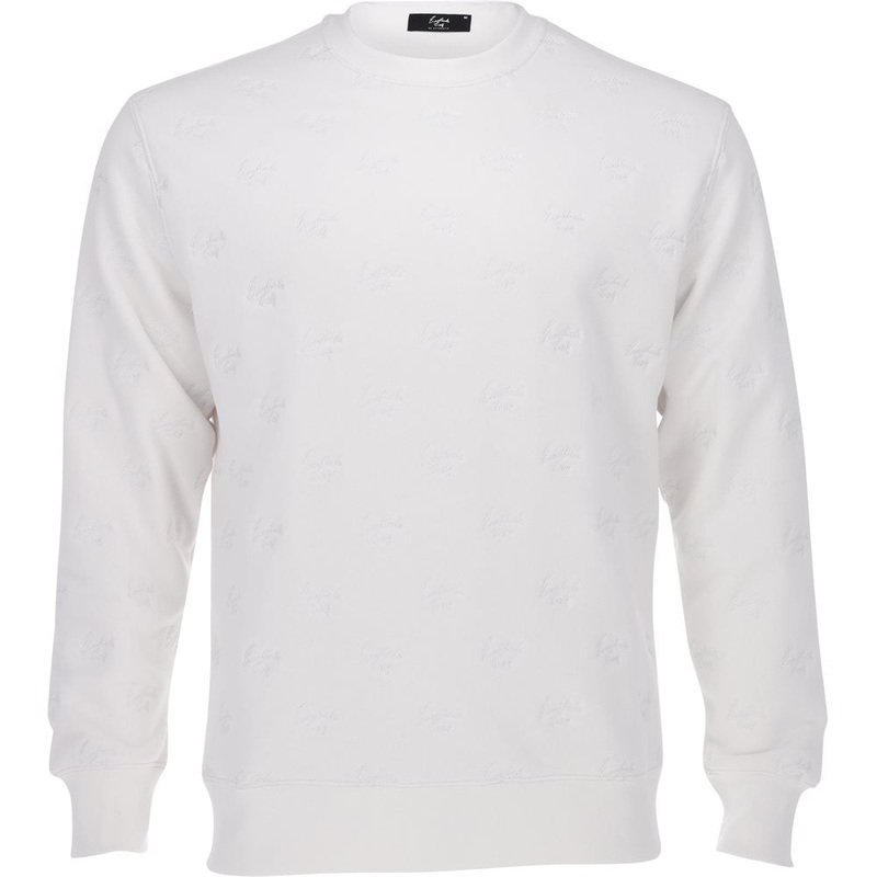 Script Logo Fleece Shirt|Bright White|Heather Gray|Medium|Large|X-Large|XX-Large