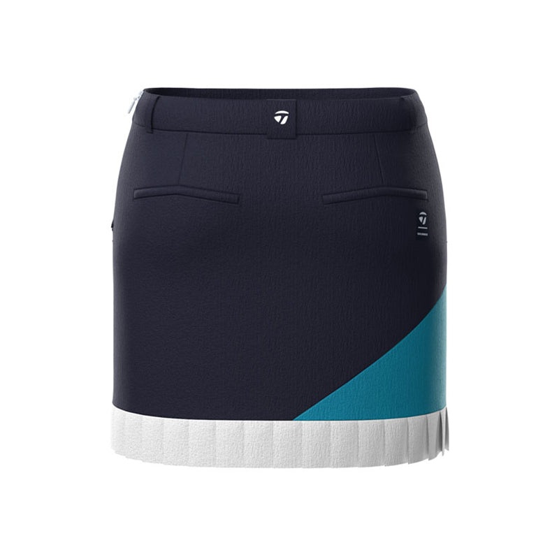 TAYLORMADE Block Pleated Skort (Navy)