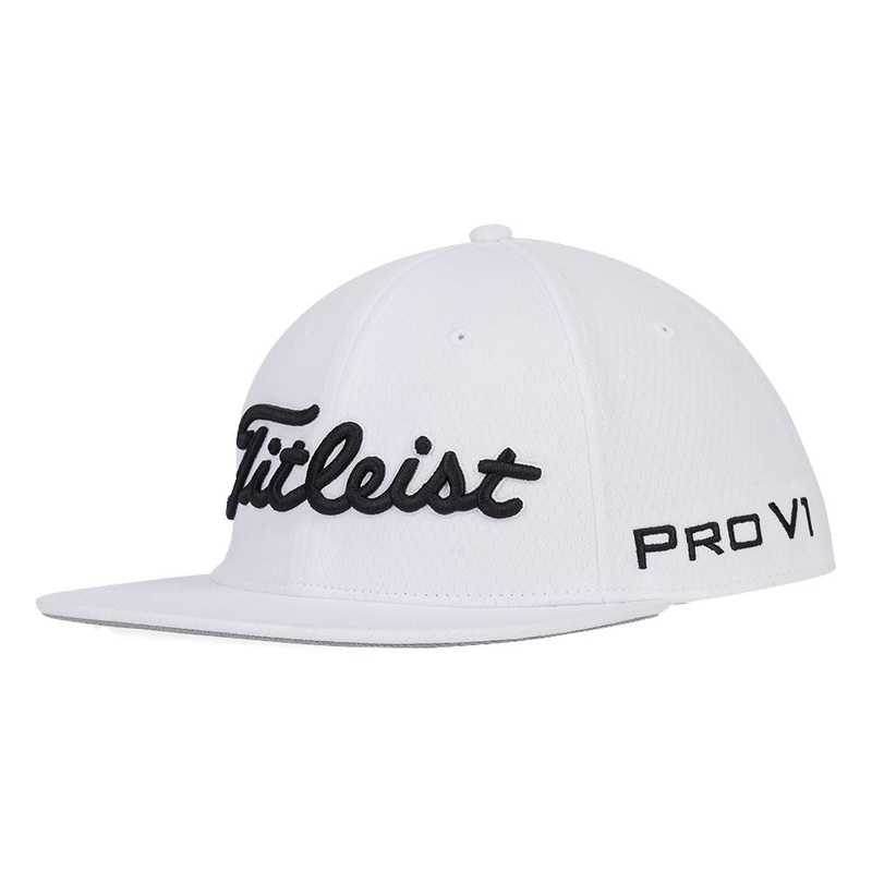 Tour Elite Flat Bill Hat|White/Black|Black/White|Charcoal/White|Navy/White|One Size Fits Most