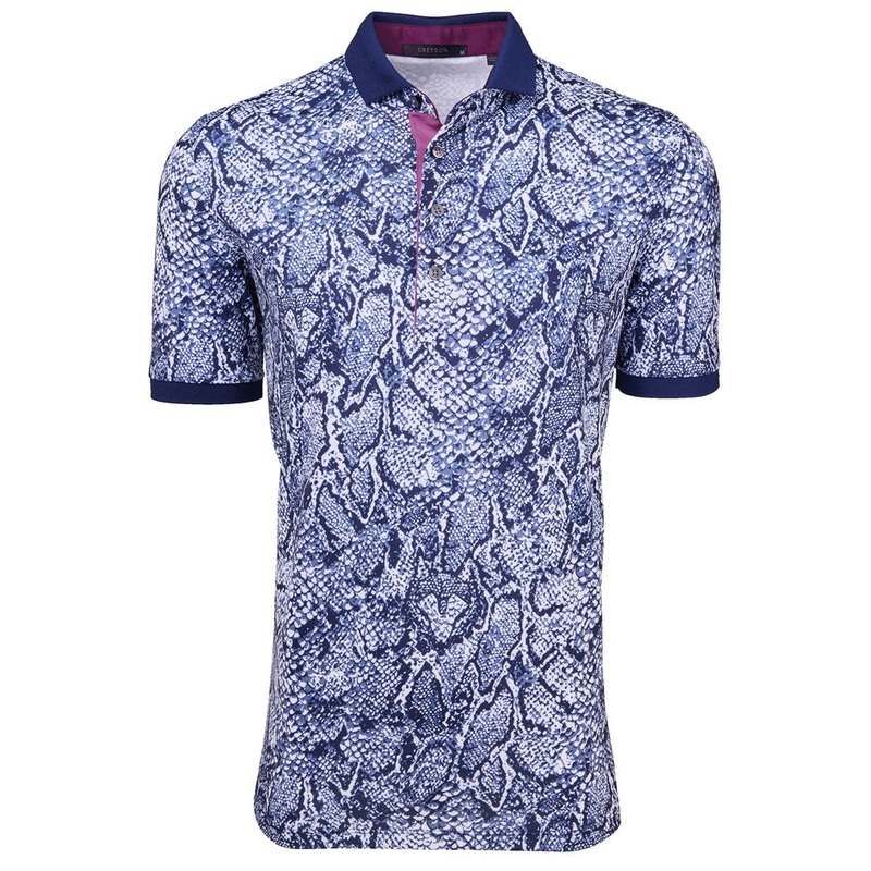 Wolf Scales Polo|Maltese Blue|Small|Medium|Large|X-Large|XX-Large