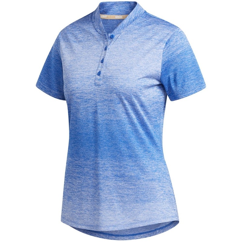 Women’s Gradient Polo|Glory Blue|X-Small