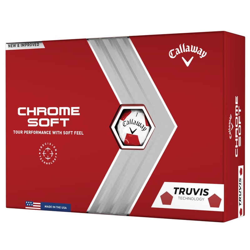 Callaway Chrome Soft Truvis Golf Balls ’22 – Dozen