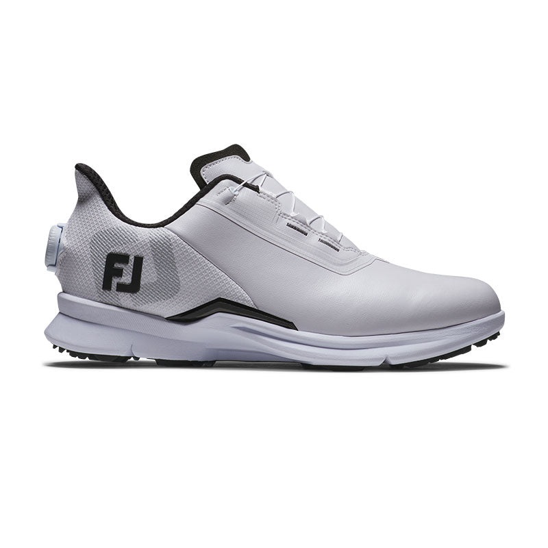 FOOTJOY Fuel BOA Men’s Spikeless Shoes (White/White)