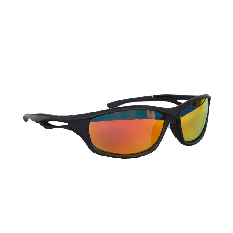 NICKENT 8321 Matte Black/Orange Polarized Sunglasses