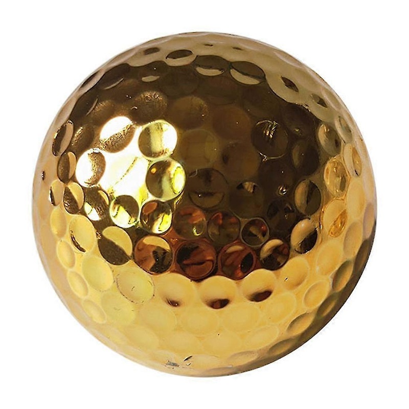 Practice golf ball for women – Stylish gold plated luxury golf accessories